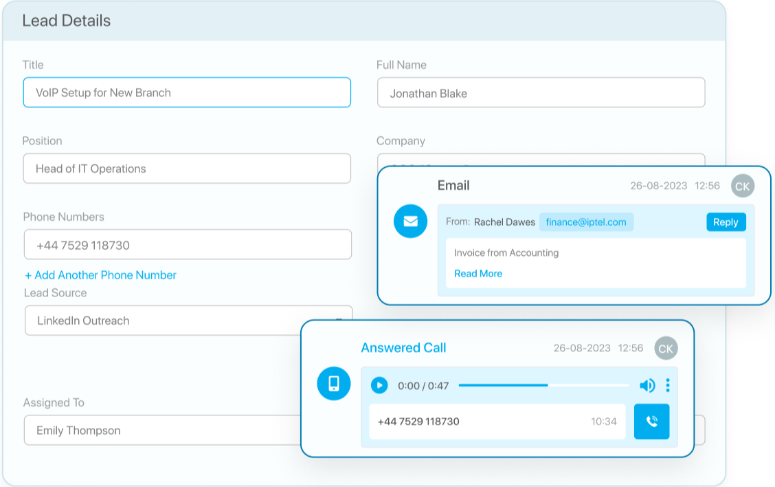 Manage your business with a 360° view